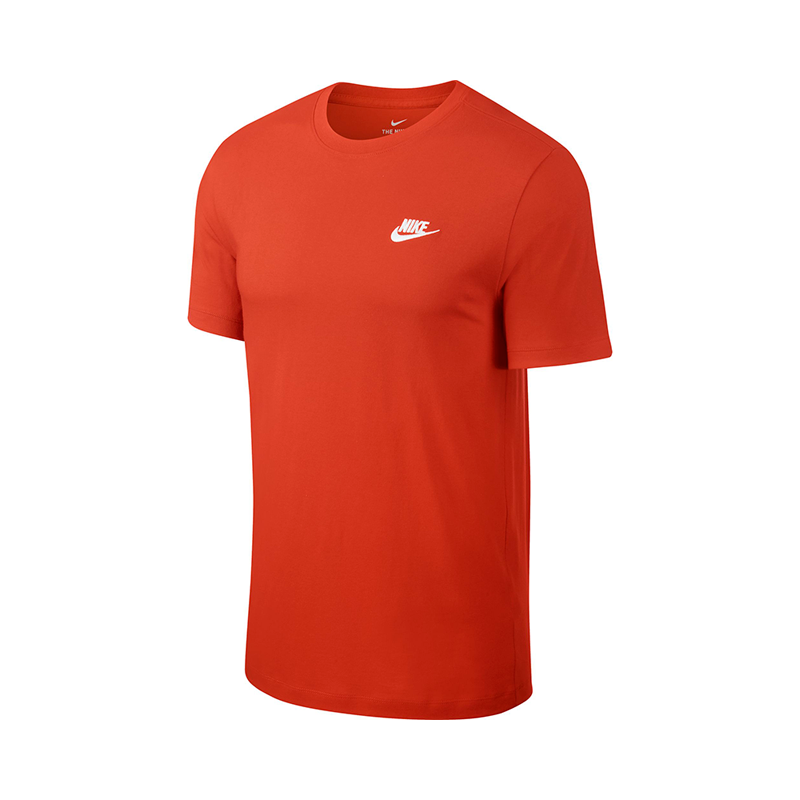 T Shirt Nike Club Orange