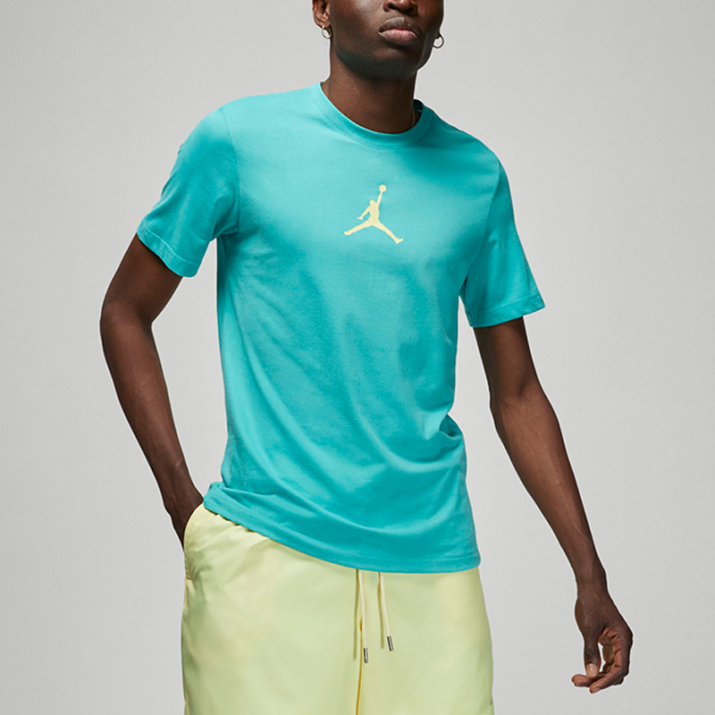 T Shirt Jordan Jumpman Turquoise